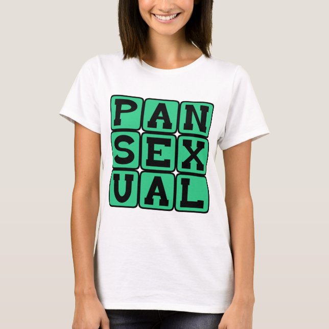 Camiseta Pansexual, Onissexual (Frente)