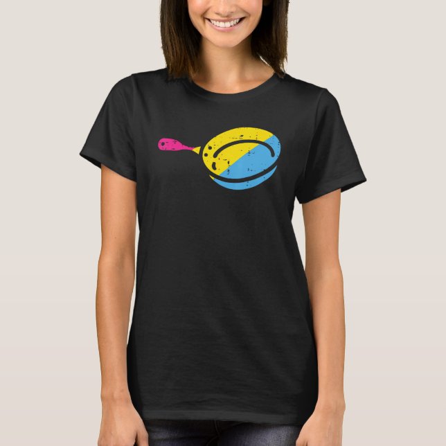 Camiseta Pansexual Pan Pun  Pride Flag Lgbt Humor Men Women (Frente)