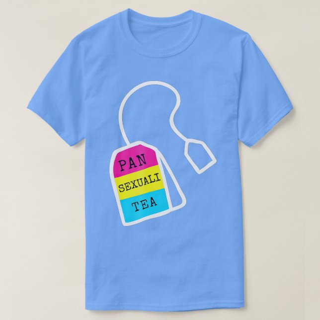 Camiseta Pansexual Pride  Pansexualitea  (Frente do Design)