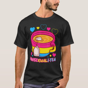 Camiseta Pansexuali Tea Teacup LGBTQ+ Orgulho Pansexual