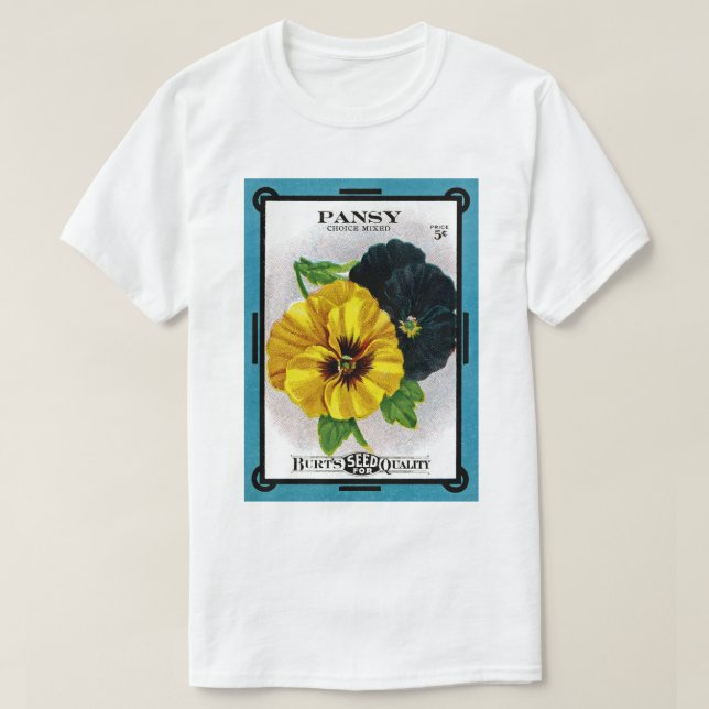 Camiseta Pansy (Frente do Design)