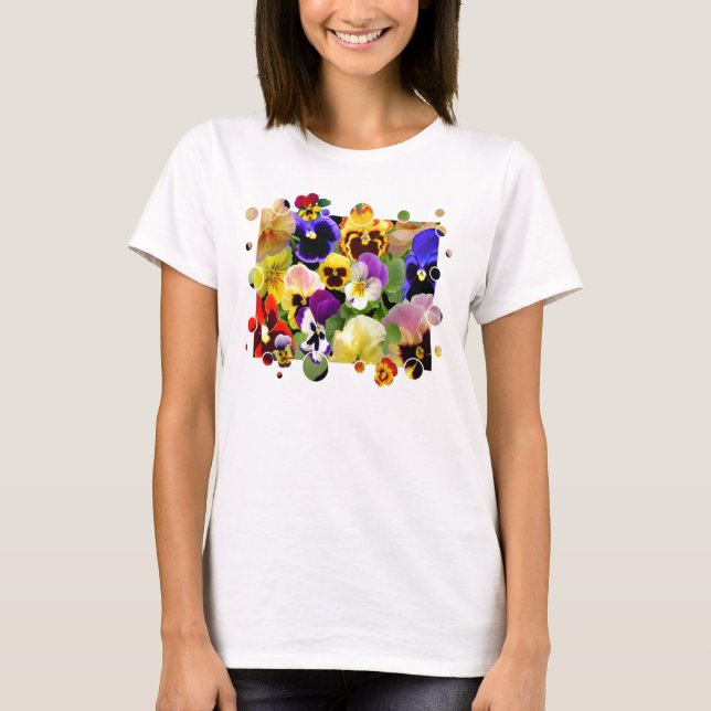 Camiseta Pansy Patchwork (Frente)