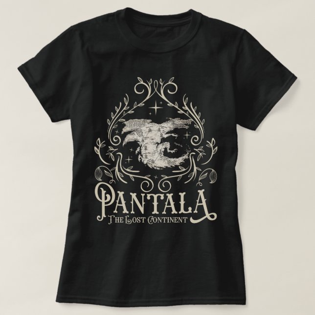 Camiseta Pantala, as Asas de Fogo Perdidas do Continente (Frente do Design)