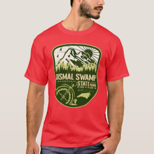 Camiseta Pântano Desolado Parque Estadual Carolina do Norte