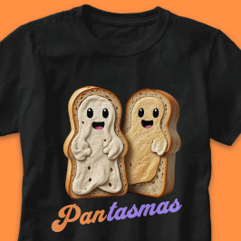Camiseta PANtasmas (Pan y Fantasmas) Halloween Espanhol