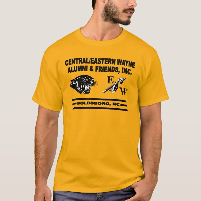 Camiseta Pantera e Tendência do EW Dourado (Frente)