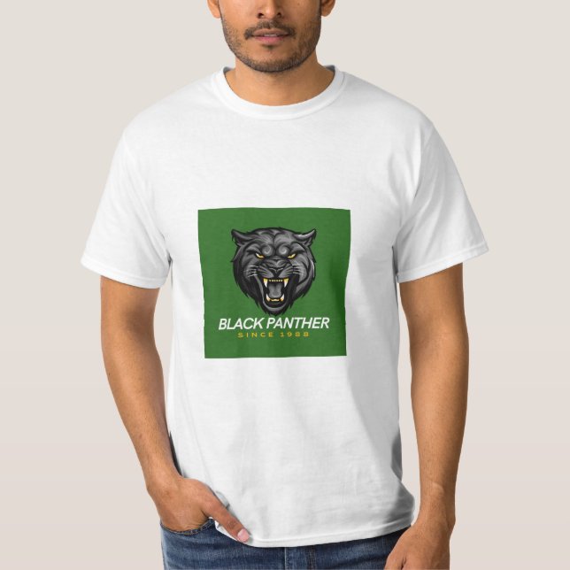 Camiseta Pantera Negra (Frente)