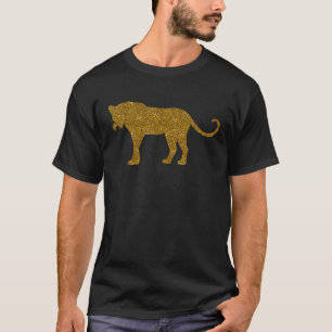 Camiseta Pantera Para Mulher Garota Jaguar Animal Grande fe