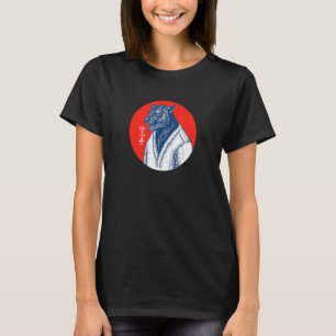 Camiseta Pantera Preta Clássico de Karatê - Estética de Art