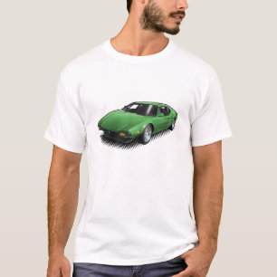 Camiseta Pantera verde no t-shirt branco