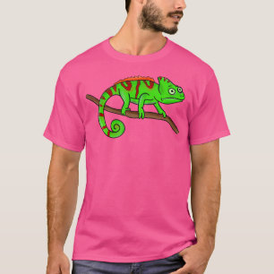 Camiseta Panther Chameleon Para A Lover De Répteis E Camale
