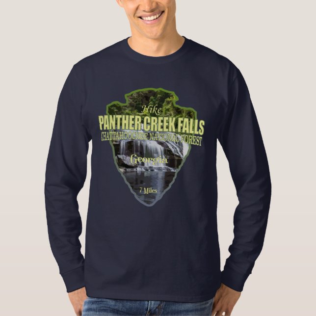 Camiseta Panther Creek Falls (Ponta de seta) (Frente)
