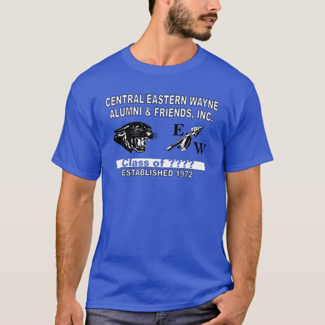 Camiseta Panther e Trending EW Deep Royal Blue (Frente)