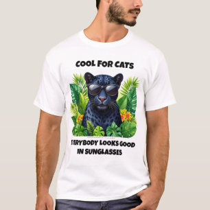 Camiseta Panther Engraçado - Legal para Design de