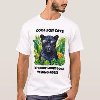 Camiseta Panther Engraçado - Legal para Design de