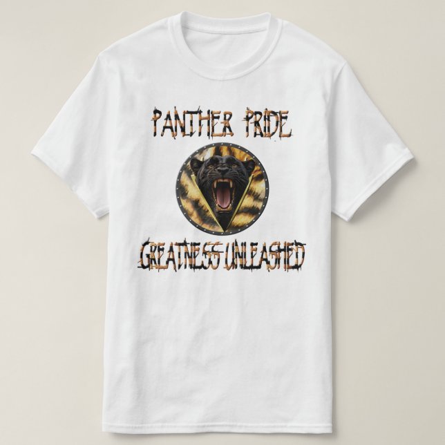 Camiseta Panther Pride GU (Frente do Design)