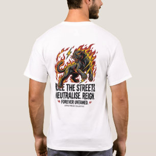 Camiseta Panther Rule The Streets – Domine a Noite