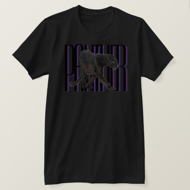 Camiseta Panther T-Shirt (Frente do Design)