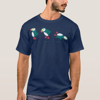 Camiseta Pantin Puffin e desmaiado