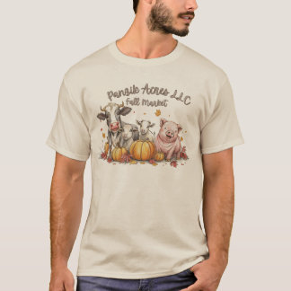 Camiseta Panzik Acres LLC Fall Market TSirt 2025