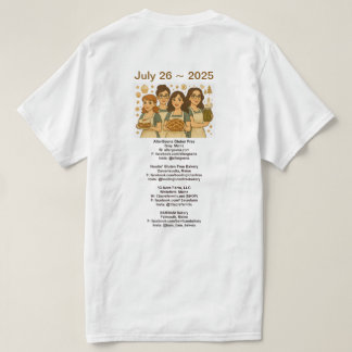 Camiseta PÃO ARTISAN FAIR T-Shirt 4 bakers 2025