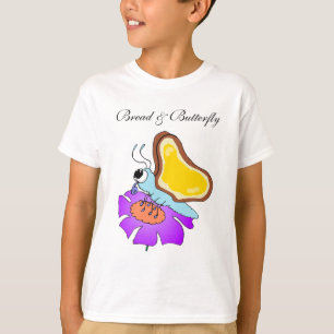 Camiseta Pão & borboleta