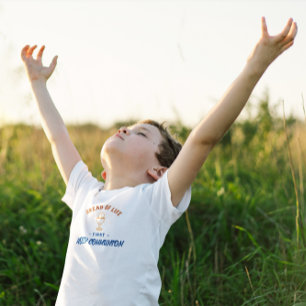 CAMISETA PÃO DA VIDA PRIMEIRA COMUNICAÇÃO SÃ