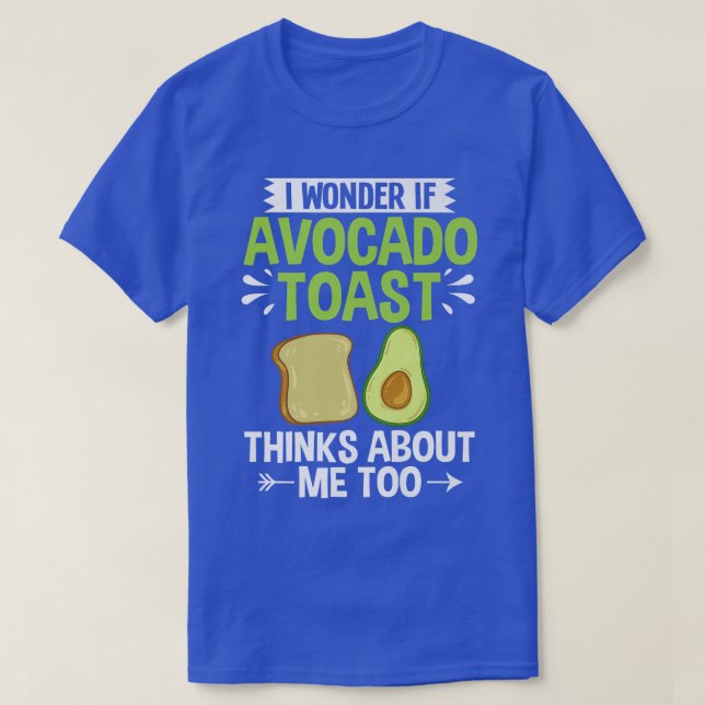 Camiseta Pão de Avocado para Recepção de Brinde 92 (Frente do Design)