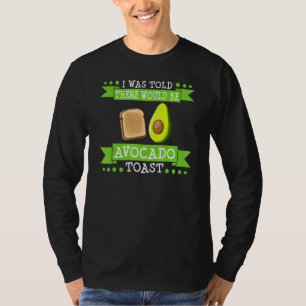 Camiseta Pão de Avocado para Recepção de Brinde de Seasonin