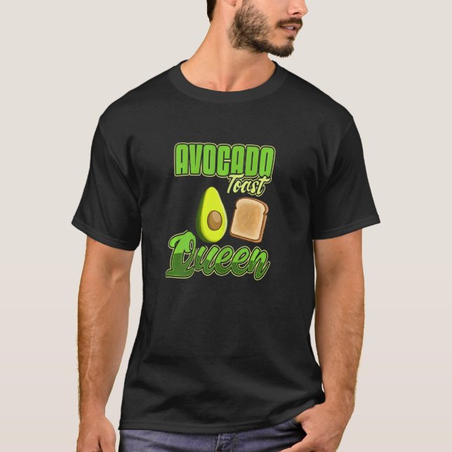 Camiseta Pão de Avocado para Recepção de Torradas 1 (Frente)