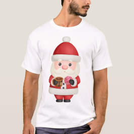 Camiseta Pão de Concha do Papai Noel Mexicano & Chocolate Q