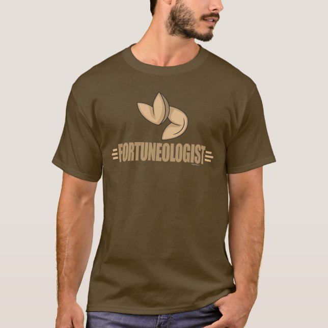 Camiseta Pão de Cookie Engraçado da Fortune (Frente)