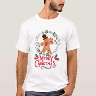 Camiseta Pão de especiarias Natal