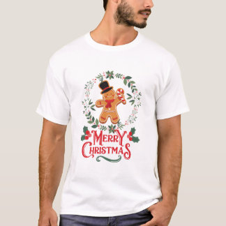 Camiseta Pão de especiarias Natal