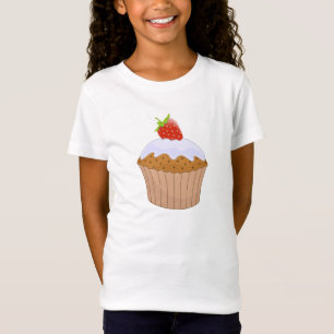 Camiseta Pão de Gelo de Morango Fofo