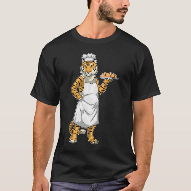 Camiseta Pão de padeiro Tigre (Frente)