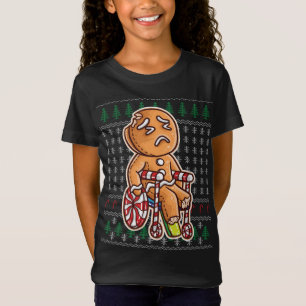 Camiseta Pão De Pão Em Cadeira De Rodas Cozinha Piada Cozin