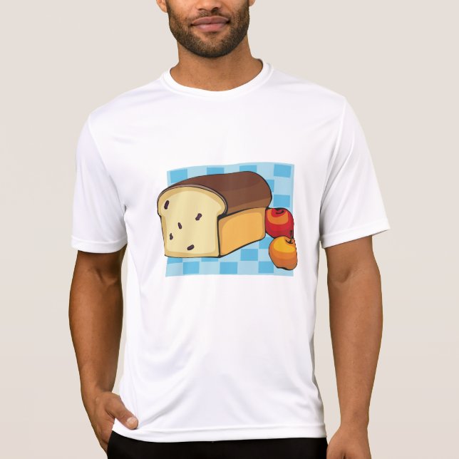 Camiseta Pão de Passas e Maçãs Vermelhas (Frente)