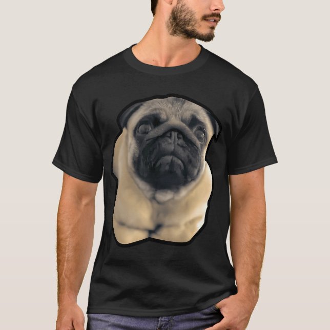 Camiseta Pão de pug (Frente)