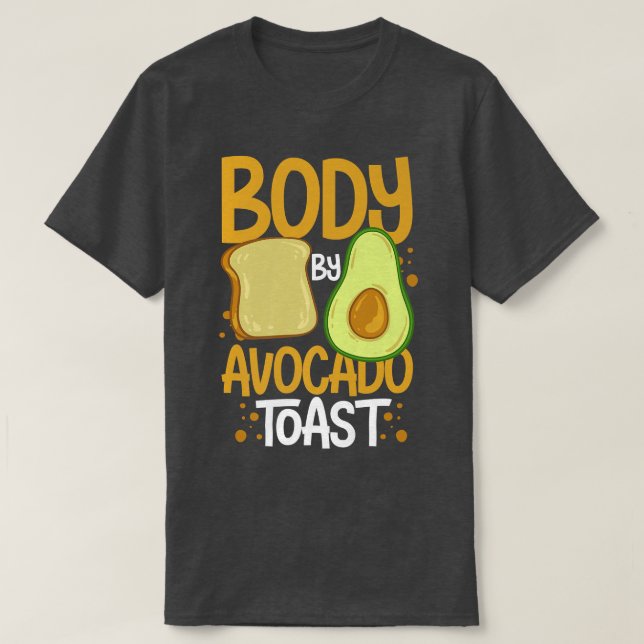 Camiseta Pão-de-Semente de Recipiente de Avocado89 (Frente do Design)