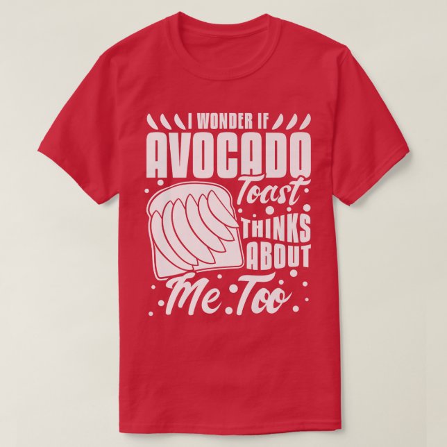Camiseta Pão de Semente de Recipsão de Torrada Avocado93 (Frente do Design)