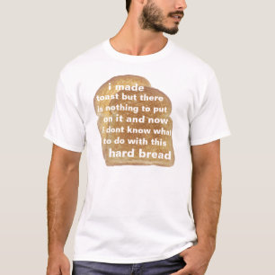 Camiseta pão duro