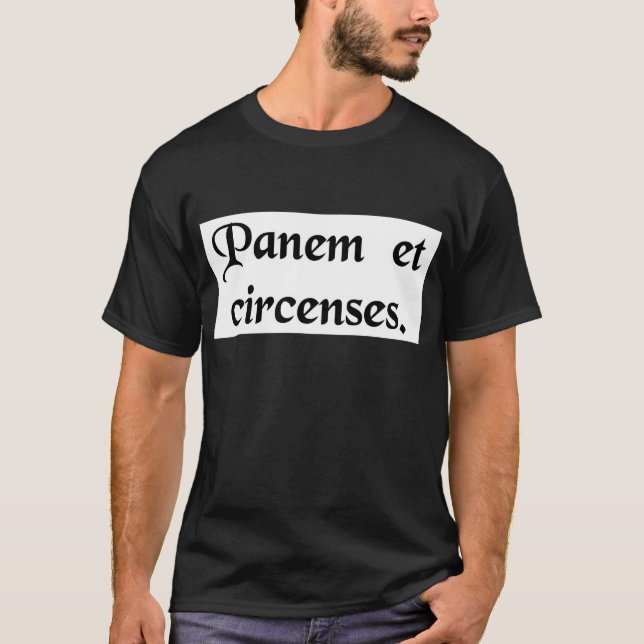 Camiseta Pão e circos (Frente)