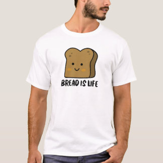 Camiseta Pão é vida