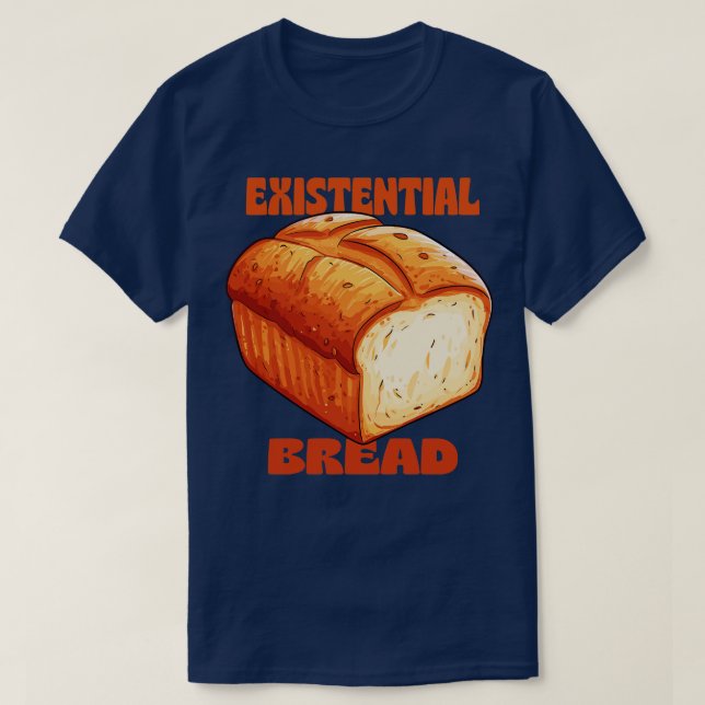 Camiseta Pão Existente (Frente do Design)