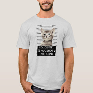 CAMISETA PÃO GATINHO MUGSHOT T SHIRT