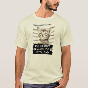 CAMISETA PÃO GATINHO MUGSHOT T SHIRT