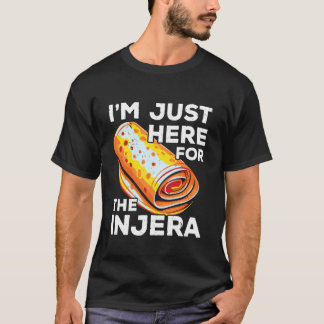 Camiseta Pão Injera Comida Etíope Panqueca Receita Injera