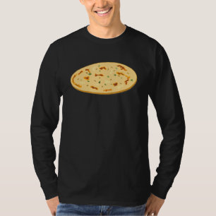 Camiseta Pão Naan Alho Naan Índia Paquistão Comida Masala
