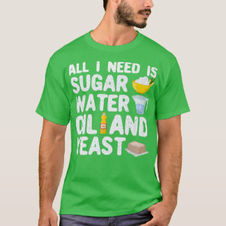 Camiseta Pão-Pão Engraçado Fazendo Pão-Pão